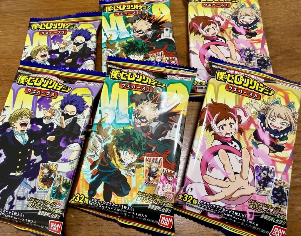 僕のヒーローアカデミア』 ウエハース3が2024年12月30日に発売！全32 